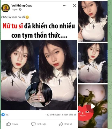 Nữ Tu Sĩ Xinh Đẹp Khiến Nhiều Người Tối Cổ