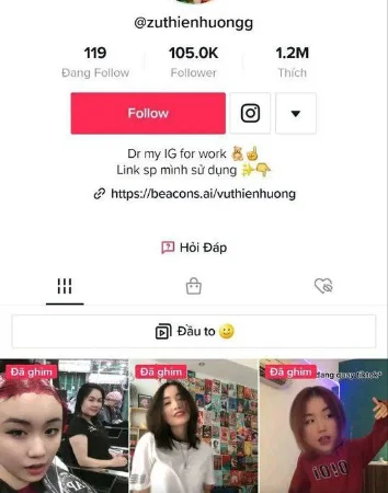 Tiktoker @zuthienhuongg Lộ Clip Móc Bím Thủ Dâm Nhún Nhảy Với Người yêu